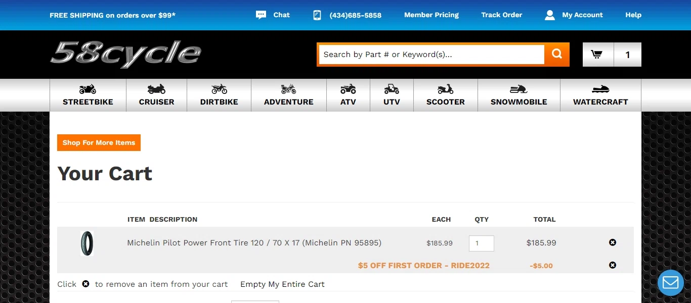 how to use 58cycle coupons