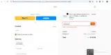 EASTER40 coupon verification screenshot
