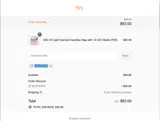EASTER30 coupon verification screenshot