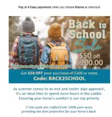 BACK2SCHOOL coupon verification screenshot
