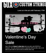 VDAY25 coupon verification screenshot