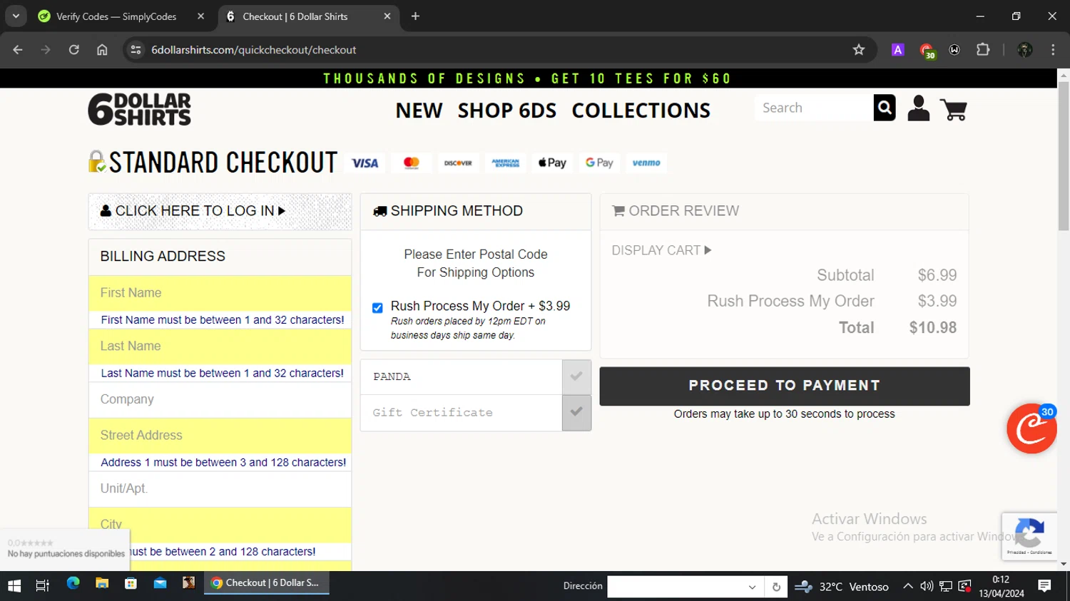 6 Dollar Shirts Coupon Codes 20 Off September 2024