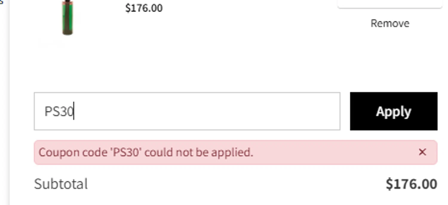 6ixth Sense promo code screenshot showing code PS30 applied at 6ixth Sense checkout page. Uploaded by SimplyCodes community member Charly2607 on Sep 20, 2025