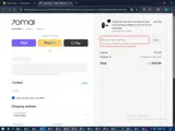 70MAIBATTERYCT coupon verification screenshot