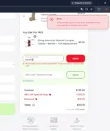 7OH Factory coupon verification screenshot