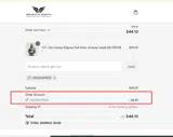 CRISGOATMEZ coupon verification screenshot