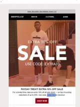 EXTRA10 coupon verification screenshot