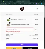 CM25 coupon verification screenshot