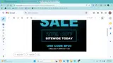 BF20 coupon verification screenshot