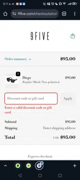 9f20 coupon verification screenshot