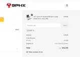 9PHX Racing coupon verification screenshot