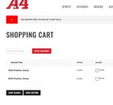 A4 coupon verification screenshot