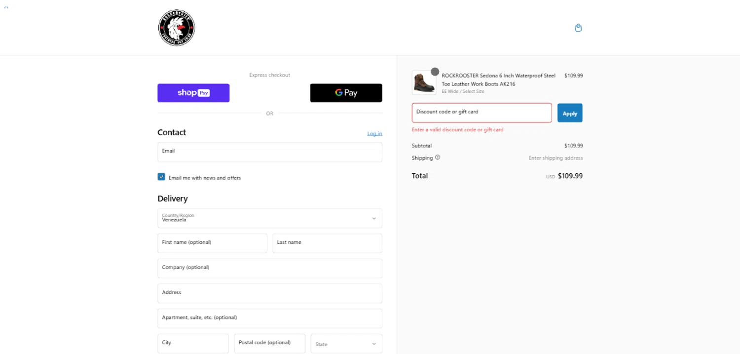 where to use AAA promo code box
