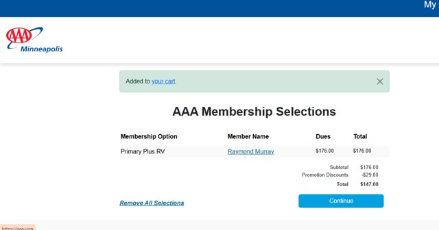 AAA Promo Codes - $10 Off | December 2024