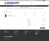 AAA Police Supply coupon verification screenshot