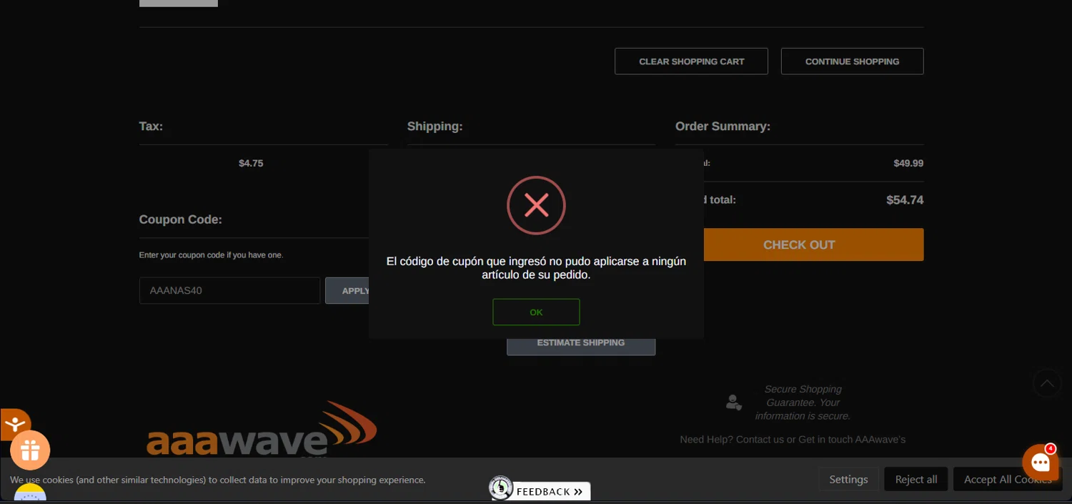 how to use Aaawave coupons