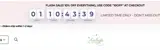 10OFF coupon verification screenshot