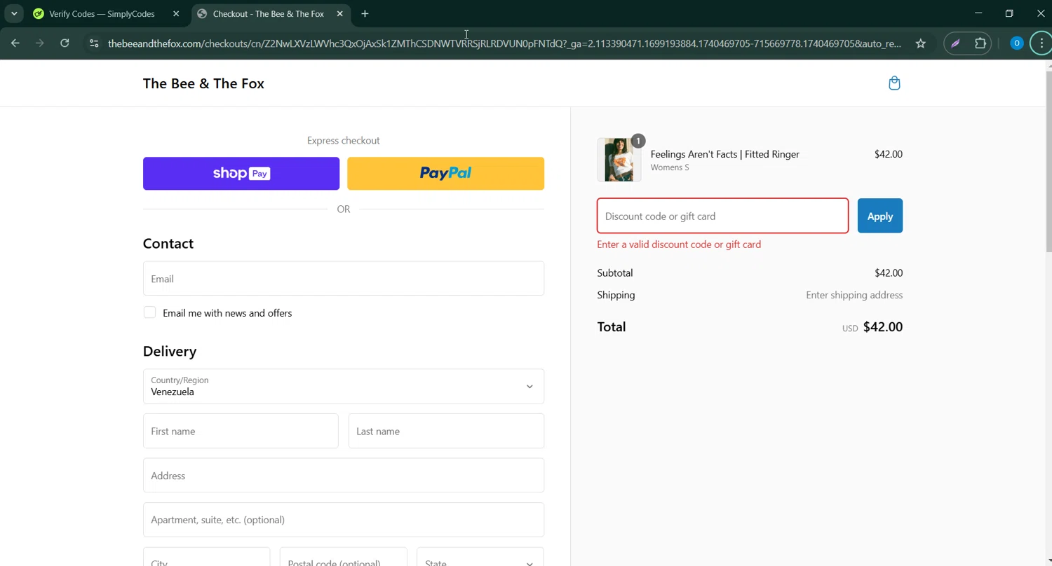 AA Loans checkout page showing AA Loans promo code box | Screenshot taken by SimplyCodes community member on Feb 25, 2025