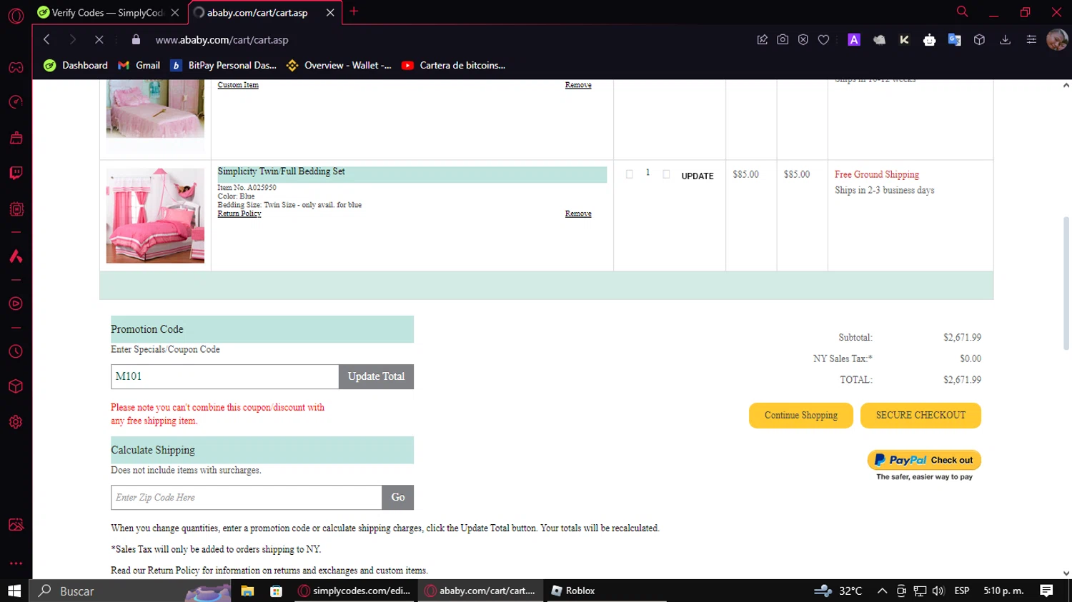how to use ABaby coupons