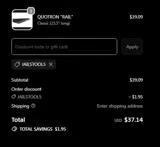 Abanigo Store coupon verification screenshot