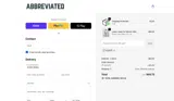 Abbreviated coupon verification screenshot