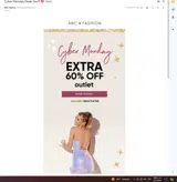 CMOUTLET60 coupon verification screenshot