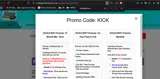 ABC Fitness coupon verification screenshot