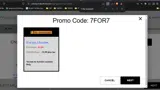 ABC Fitness coupon verification screenshot