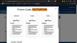ABC Fitness coupon verification screenshot
