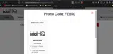 ABC Fitness coupon verification screenshot