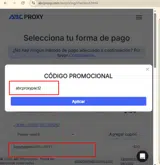 abcproxypact2 coupon verification screenshot