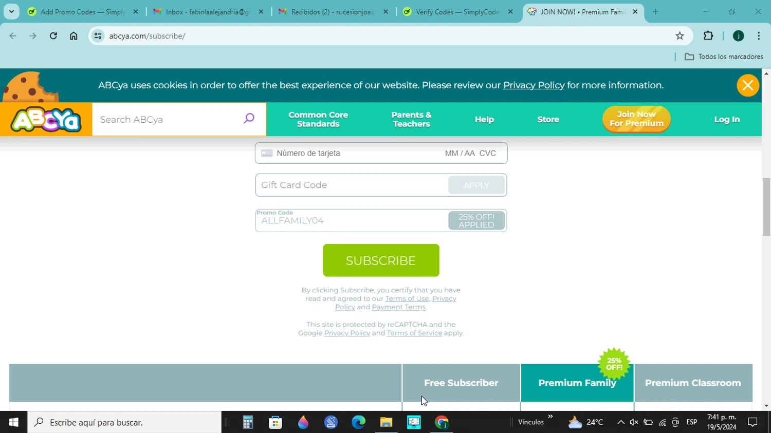 how to use ABCya coupons