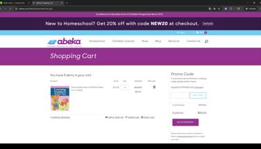 Abeka Promo Codes - 15% Off (1 Verified) Jan 2026