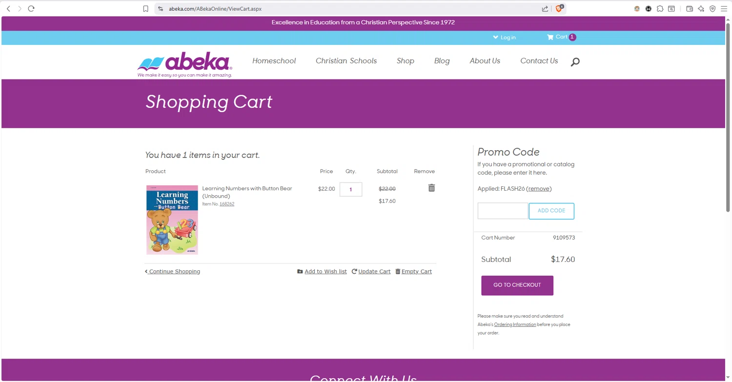 Abeka Promo Codes - 20% Off (2 Verified) Mar 2026