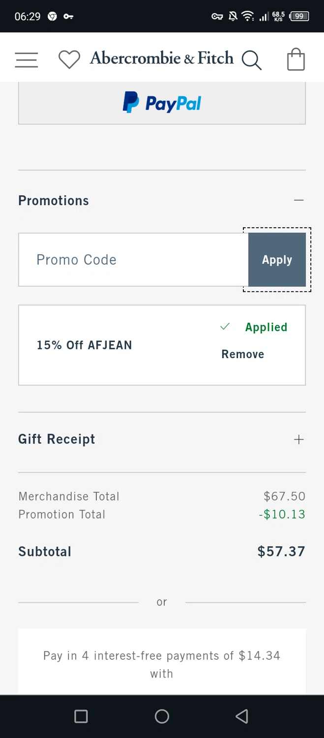 Abercrombie & Fitch Promo Codes 15 Off September 2024