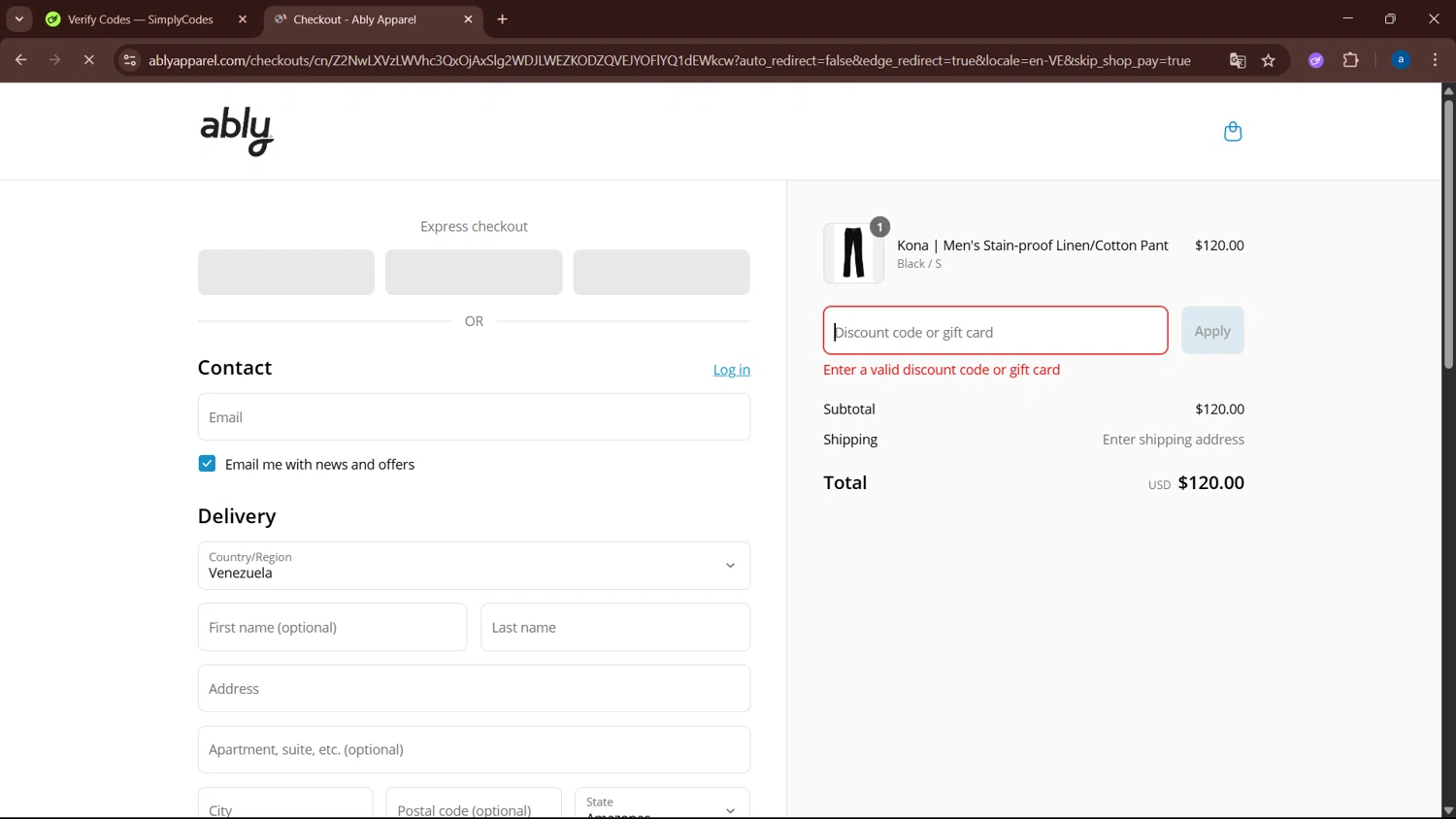 Ably discount code screenshot showing code memorial25 applied at Ably checkout page. Uploaded by SimplyCodes community member WiseHero7115 on Jun 8, 2025