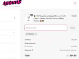 PROMO2025 coupon verification screenshot