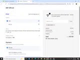 WELCOME10 coupon verification screenshot