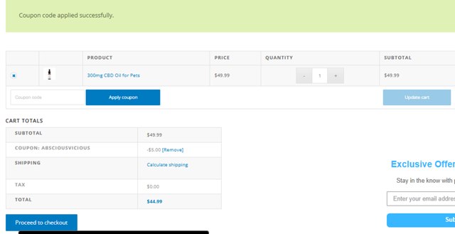 ABSC Organics checkout page showing ABSC Organics coupon code box | Screenshot taken by SimplyCodes community member on Jan 16, 2025