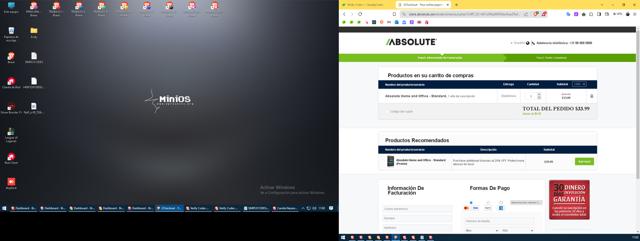 Absolute LoJack checkout page showing Absolute LoJack coupon code box | Screenshot taken by SimplyCodes community member on May 13, 2024