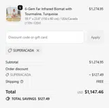 Superacada coupon verification screenshot