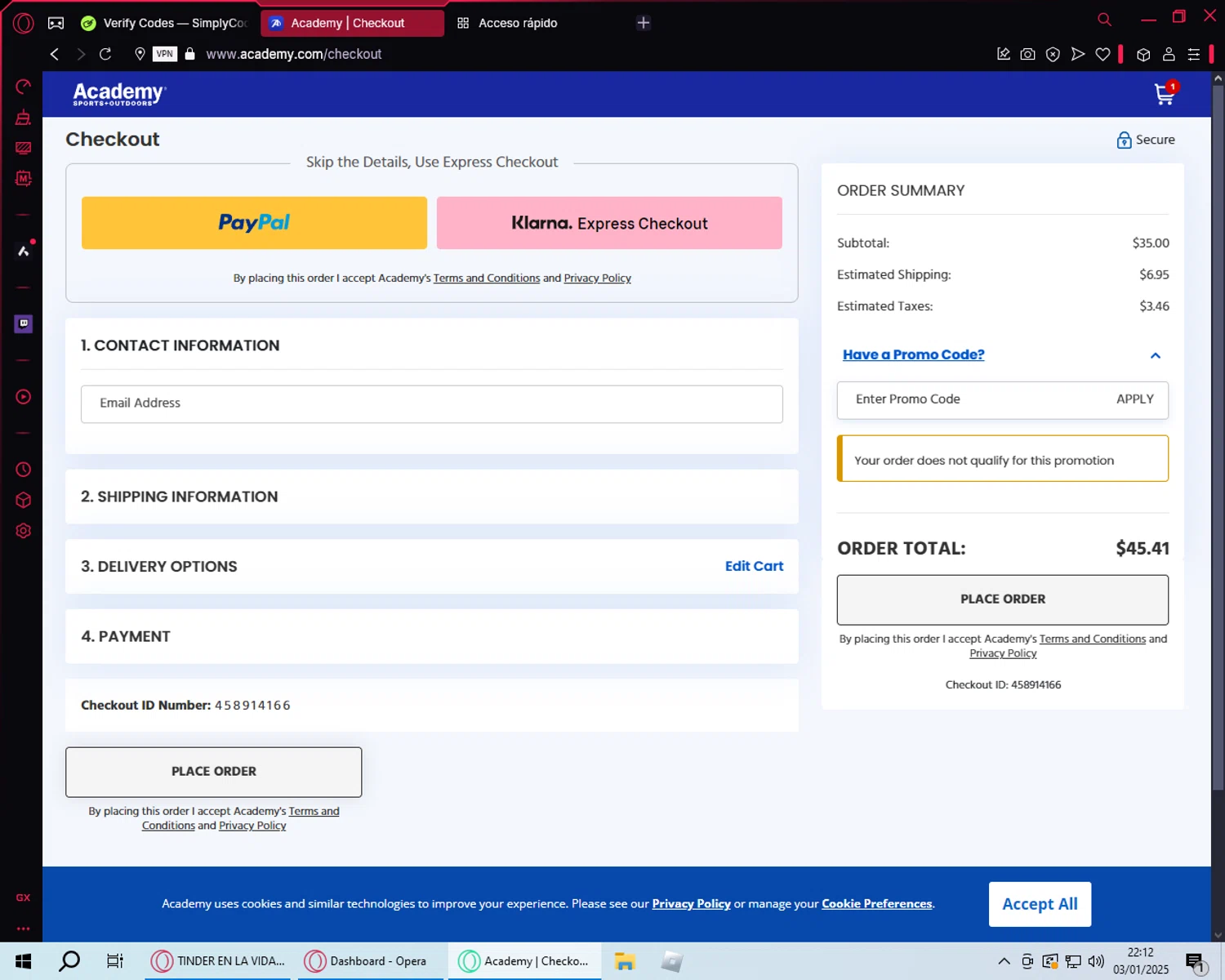Academy Sports + Outdoors Promo Codes - $20 Off | January 2025