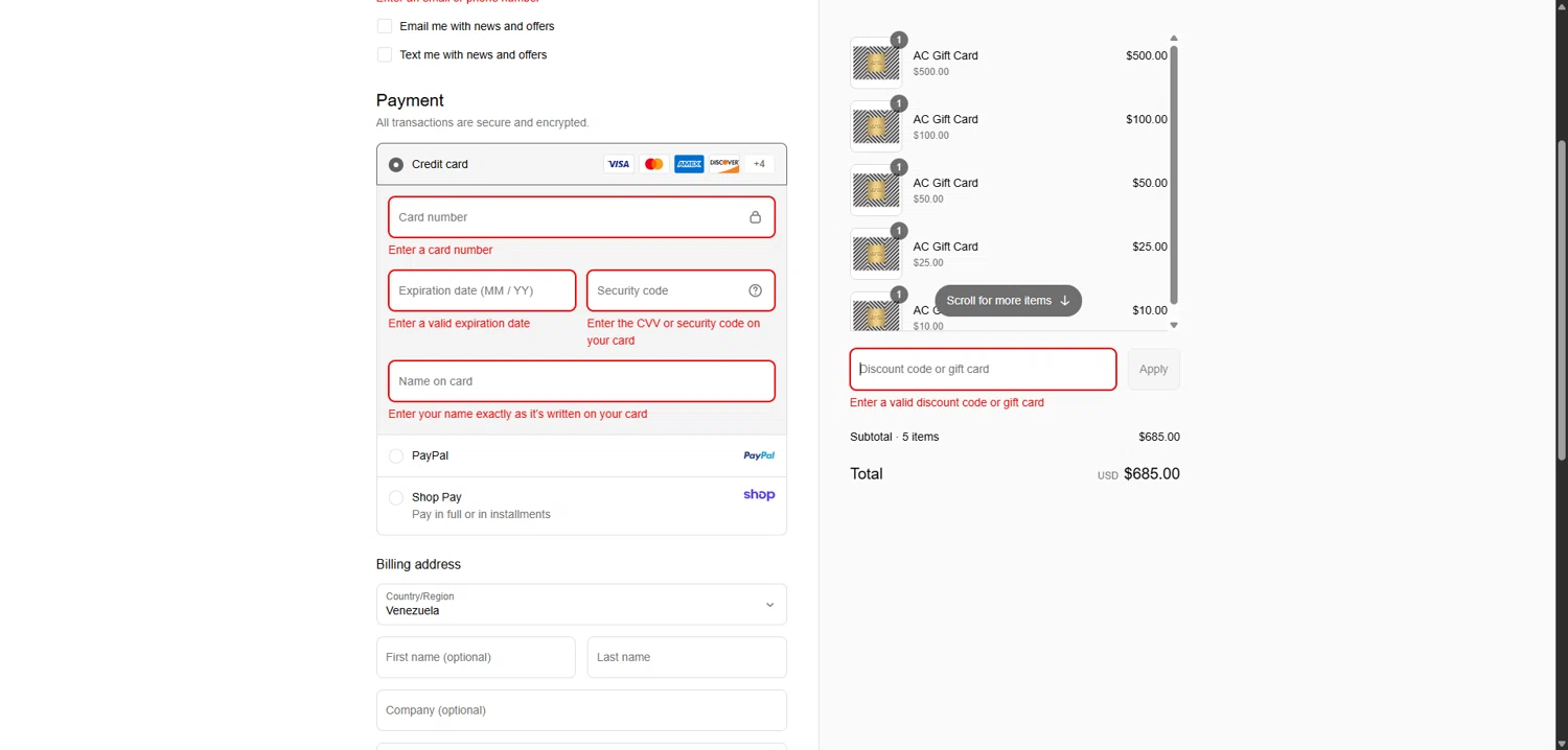 Accessory Concierge promo code screenshot showing code MINI applied at Accessory Concierge checkout page. Uploaded by SimplyCodes community member SavvyLion5780 on Aug 22, 2025