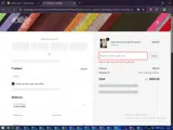 Ace & Jig coupon verification screenshot