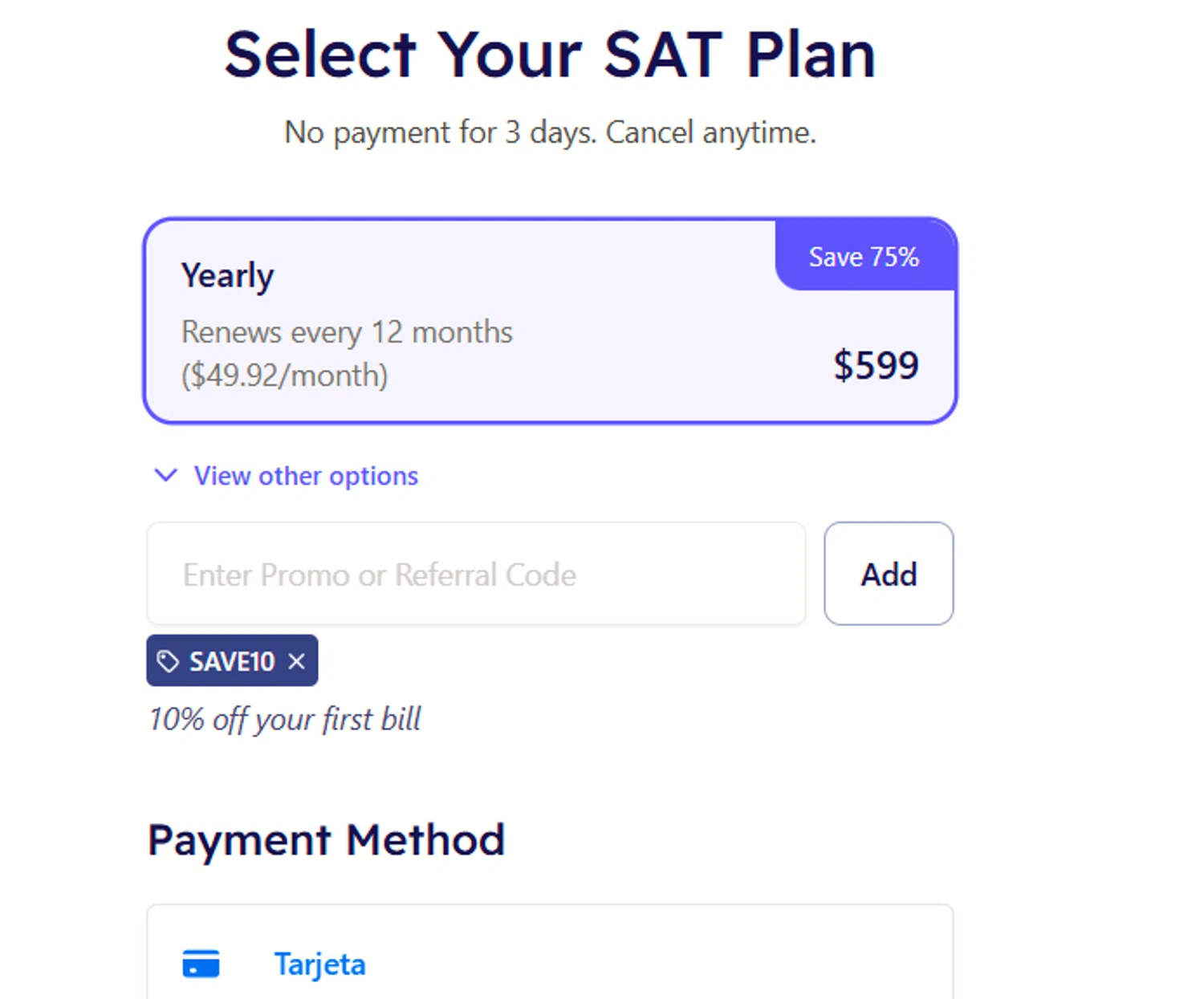 Acely.ai promo code screenshot showing code SAVE10 applied at Acely.ai checkout page. Uploaded by SimplyCodes community member a2d2c2d211 on Oct 23, 2025