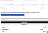THANKS10 coupon verification screenshot