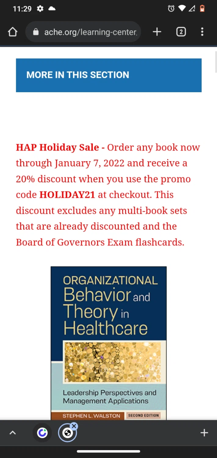 ACHE checkout page showing ACHE discount code box | Screenshot taken by SimplyCodes community member on Jan 13, 2022