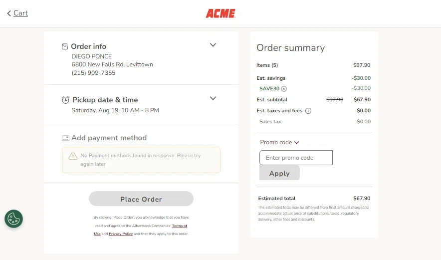 ACME Markets Promo Codes 30 Off November 2023