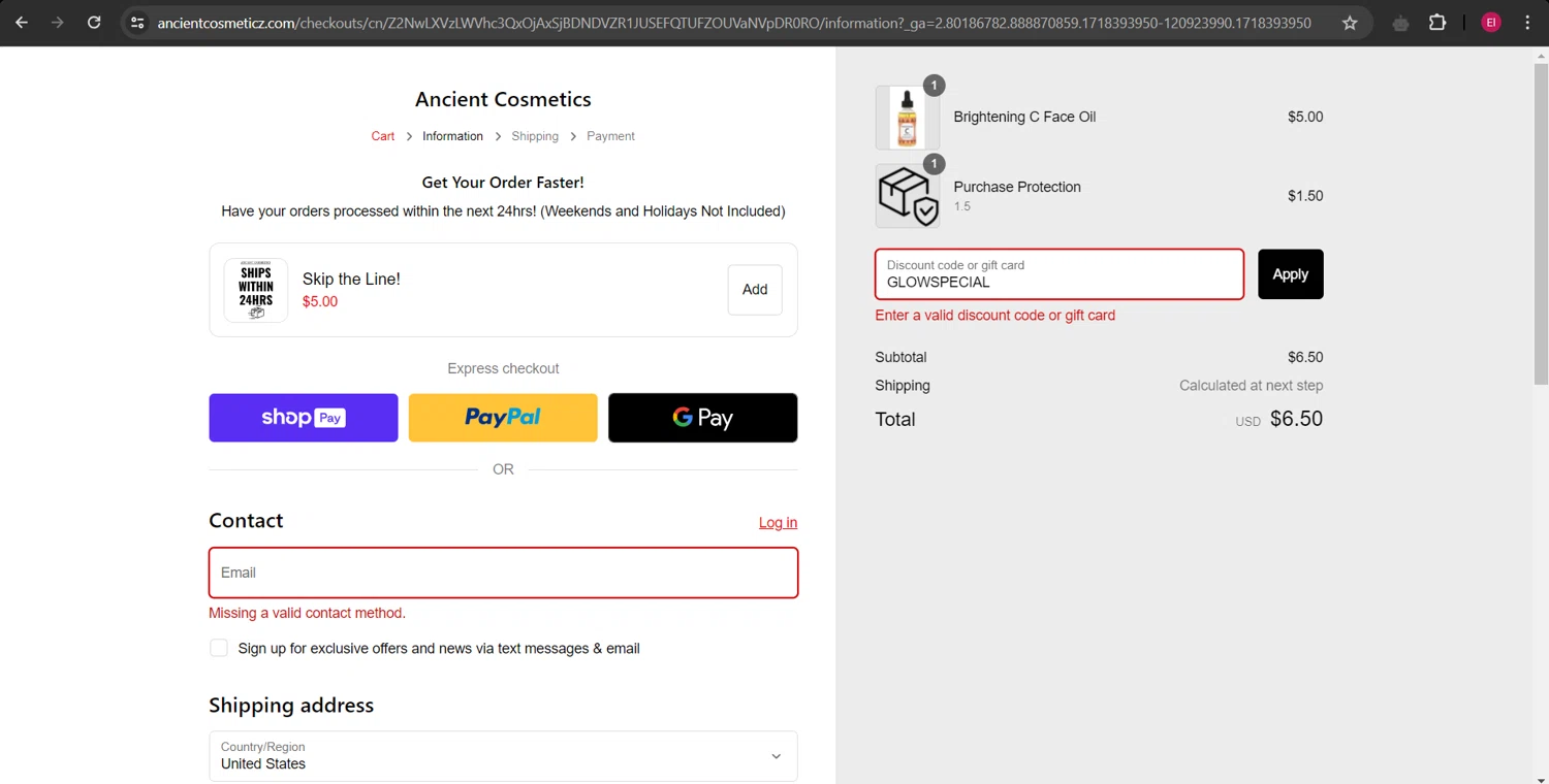 Ancient Cosmetics Promo Codes 50 Off July 2024