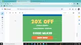 MLK20 coupon verification screenshot